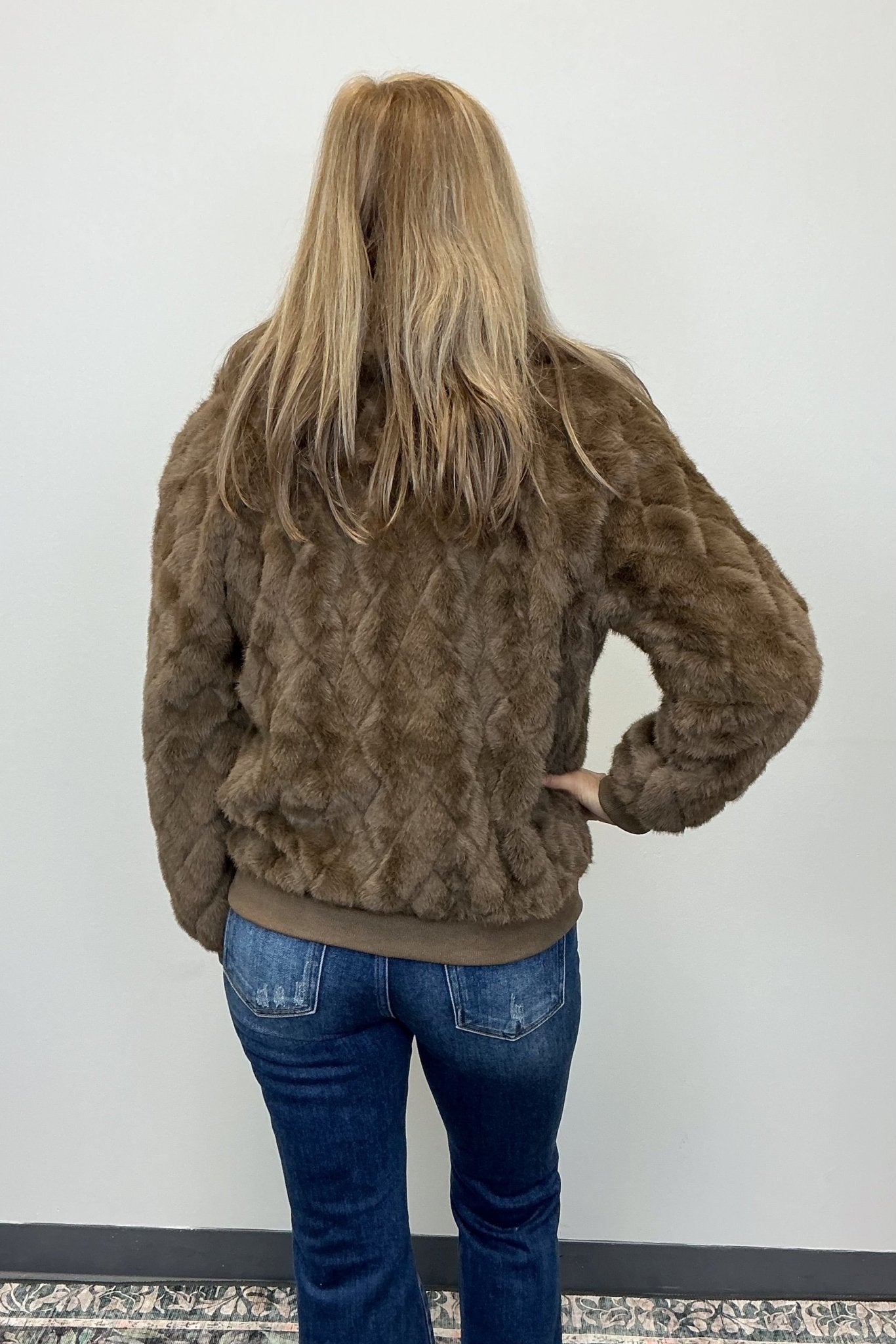 Molly Bracken Woven Jacket - Brown - Molly Bracken