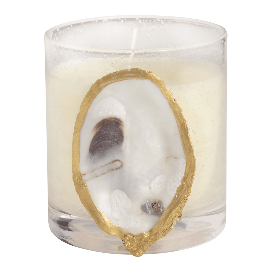 Mud Pie Bubble Glass Sea Candle - Mud Pie