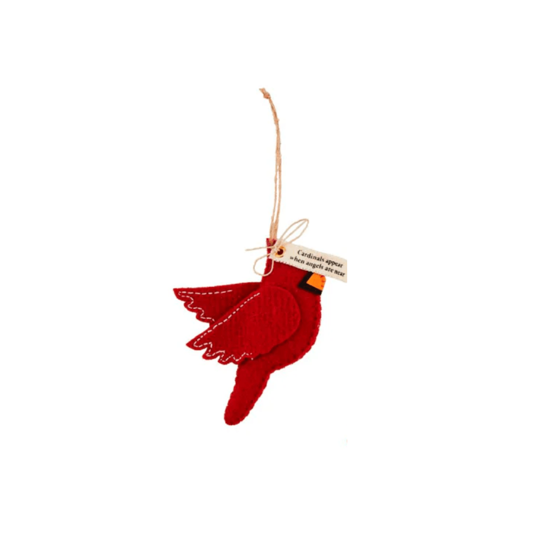 Mud Pie Cardinal Ornament - Mud Pie