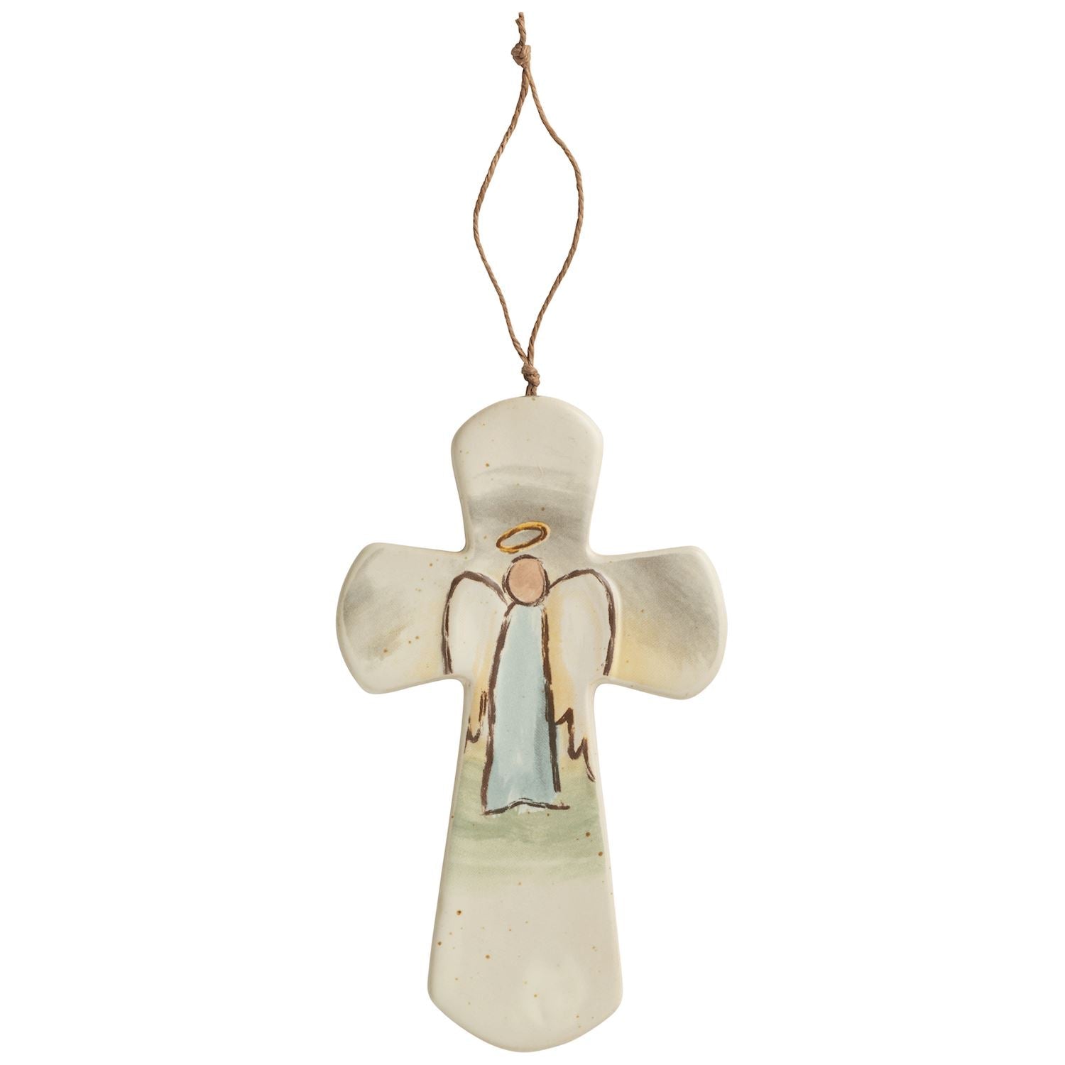 Mud Pie Ceramic Nativity Cross - Mud Pie
