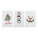 Mud Pie Christmas Embroidered Towels - Mud Pie