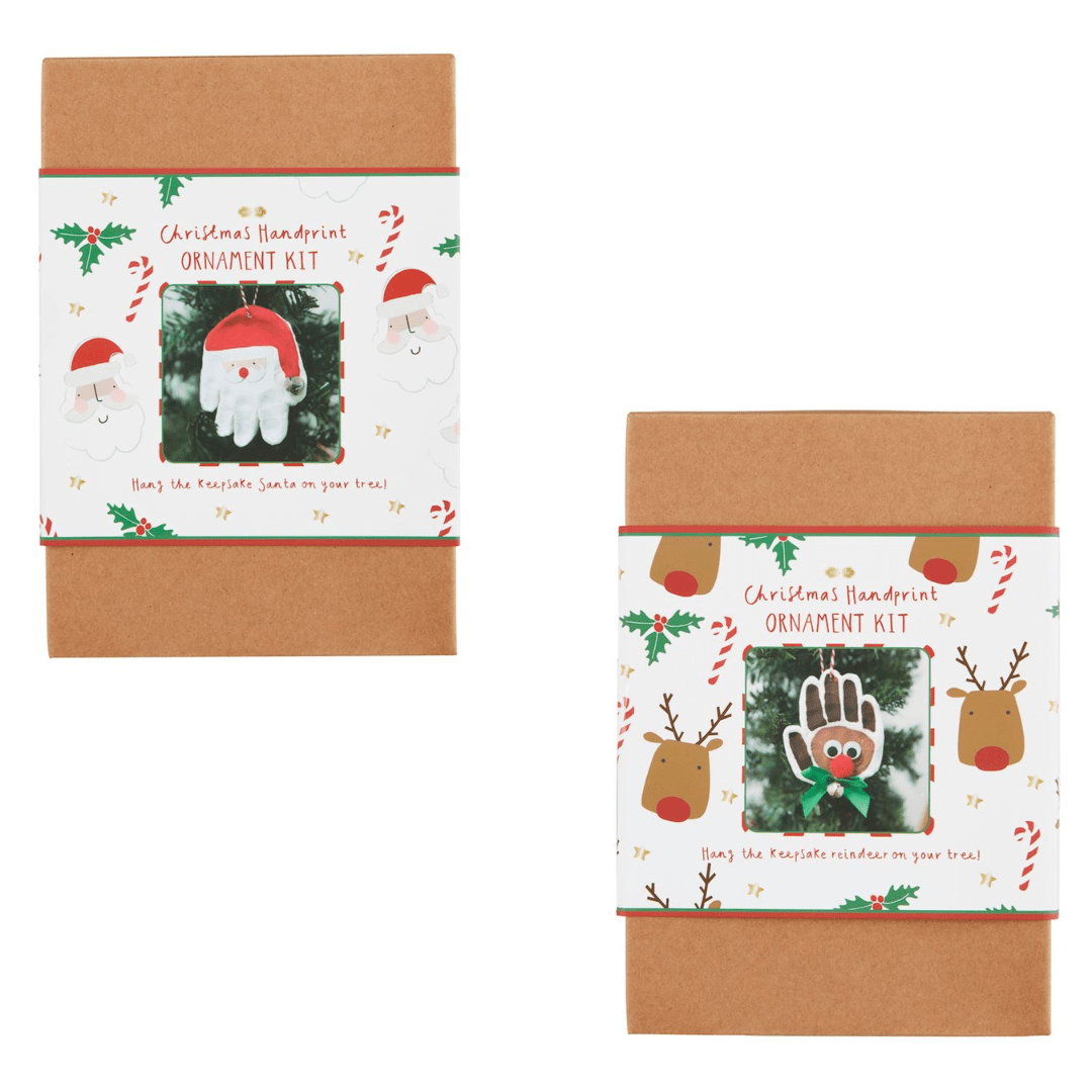 Mud Pie Christmas Handprint Book - Mud Pie