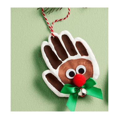 Mud Pie Christmas Handprint Book - Mud Pie