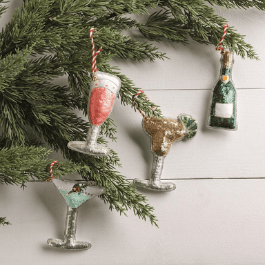 Mud Pie Cocktail Ornament - Mud Pie