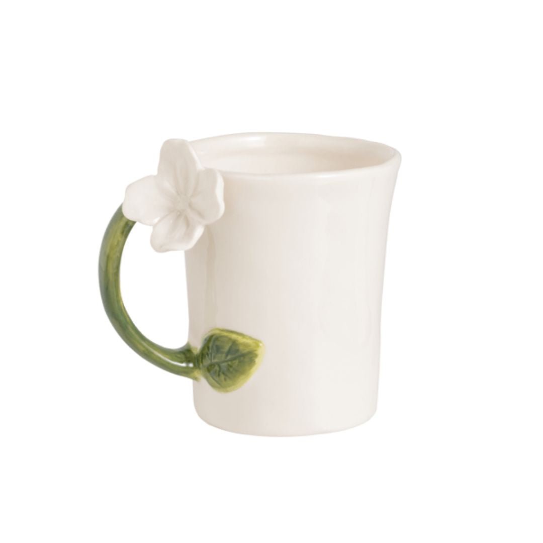 Mud Pie Flower Handle Mug - Mud Pie