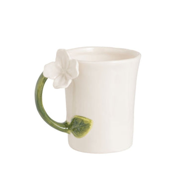 Mud Pie Flower Handle Mug - Mud Pie