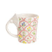 Mud Pie Flower Handle Mug - Mud Pie