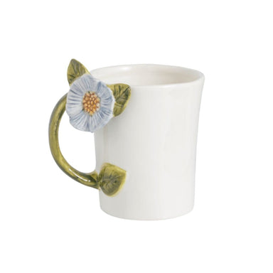 Mud Pie Flower Handle Mug - Mud Pie