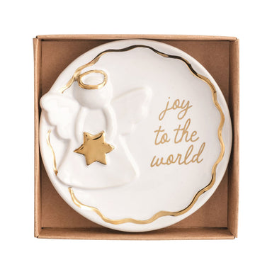 Mud Pie Gold Icon Trinket Dish - Mud Pie