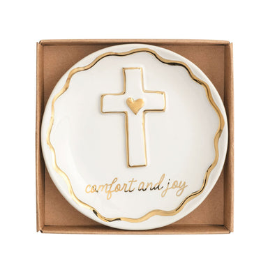 Mud Pie Gold Icon Trinket Dish - Mud Pie