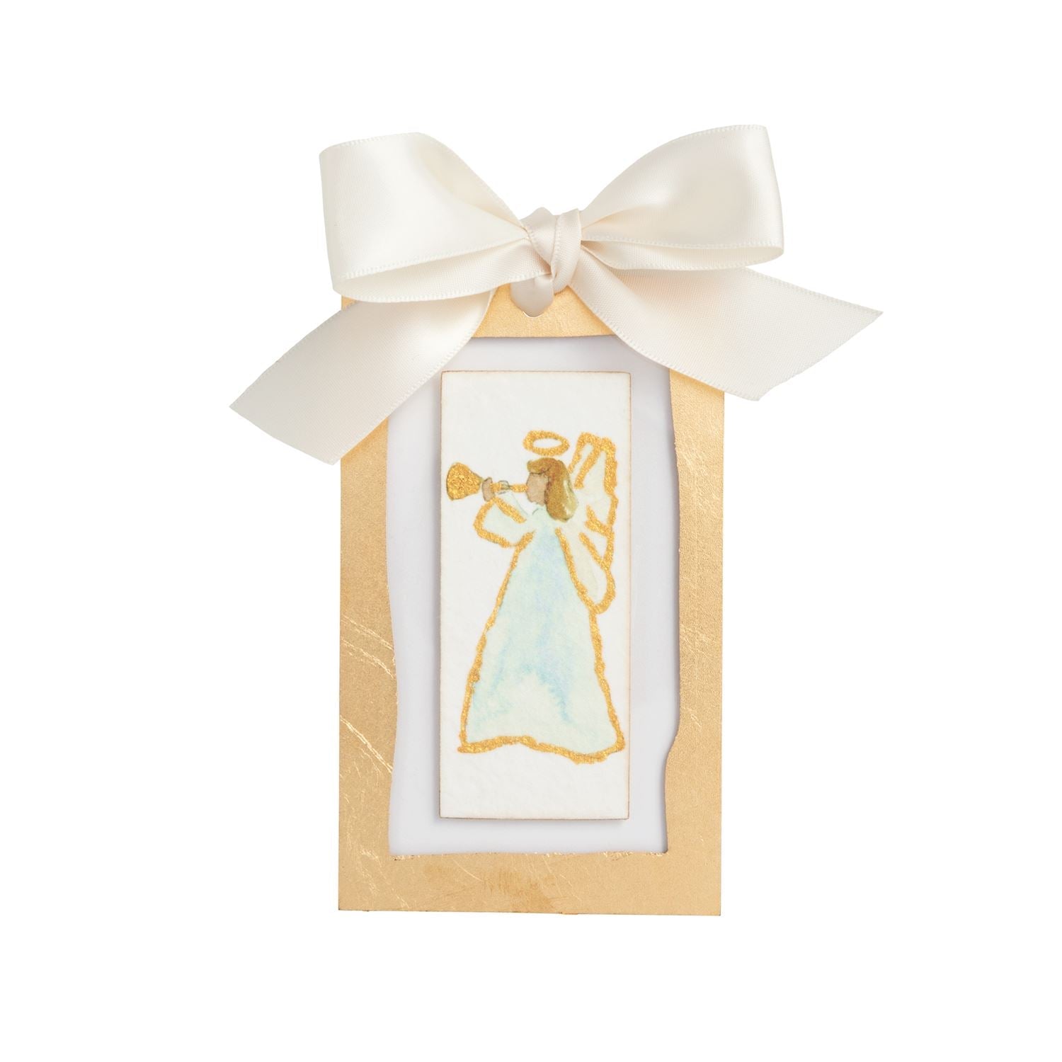 Mud Pie Gold Painted Acrylic Ornament - Mud Pie