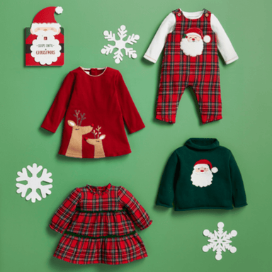 Mud Pie Green Santa Rollneck Sweater - Mud Pie