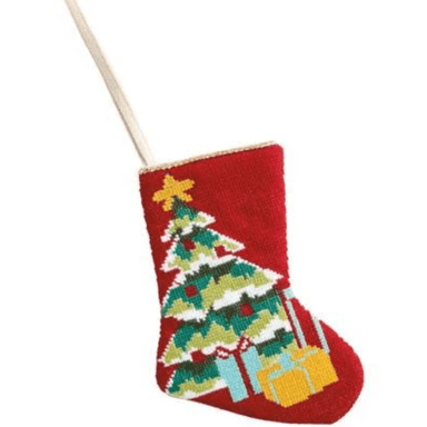 Mud Pie Mini Needlepoint Stocking - Mud Pie