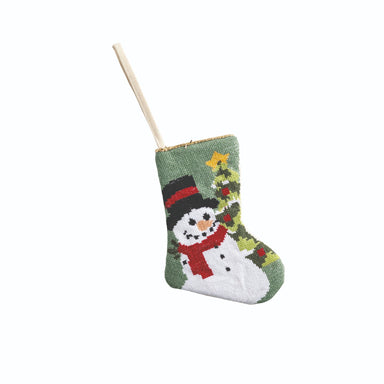 Mud Pie Mini Needlepoint Stocking - Mud Pie
