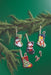Mud Pie Mini Needlepoint Stocking - Mud Pie