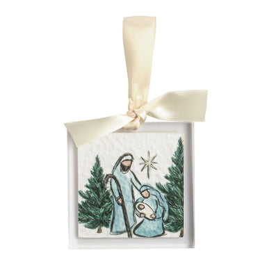 Mud Pie Nativity Acrylic Ornament - Mud Pie