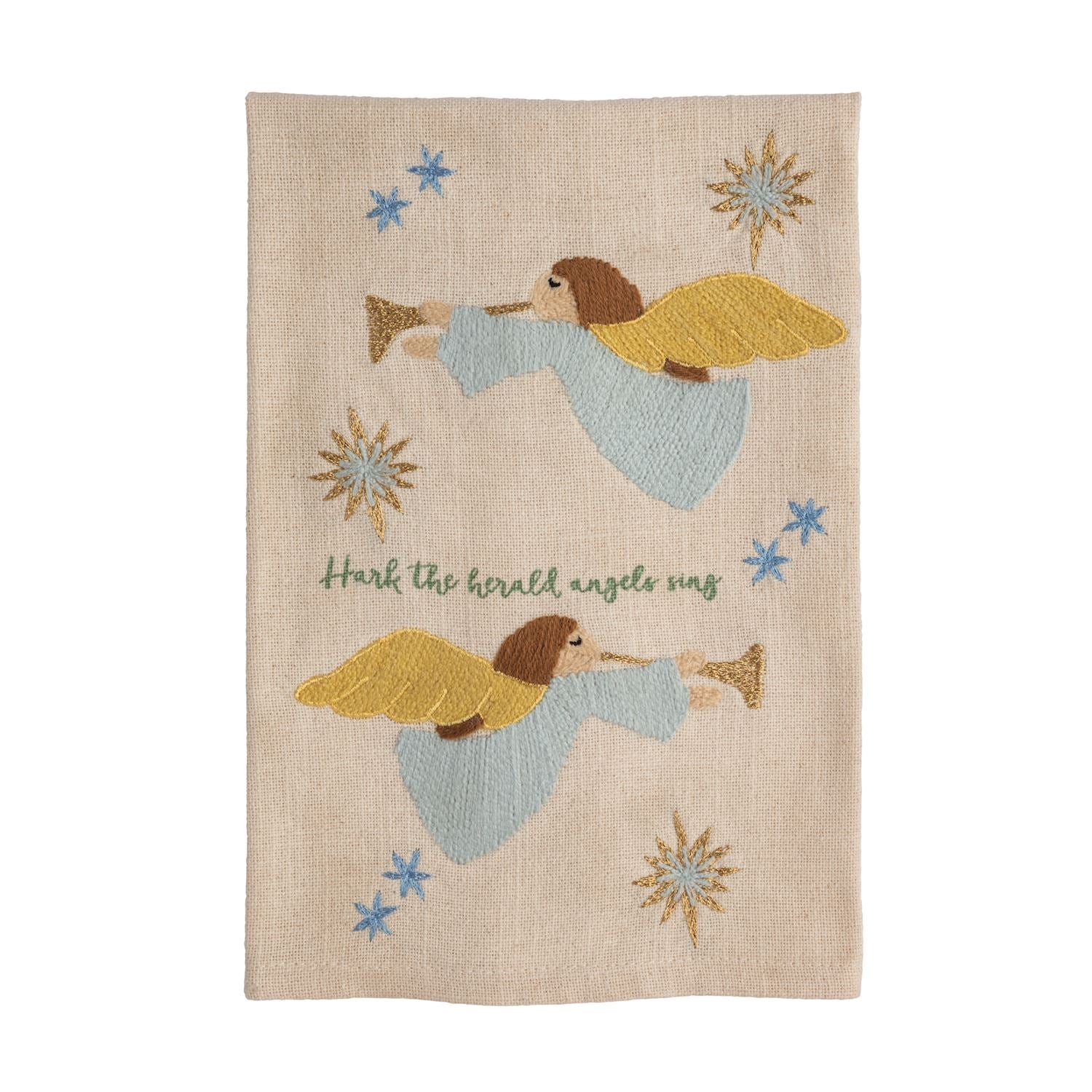 Mud Pie Nativity Embroidered Towels - Mud Pie