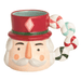 Mud Pie Nutcracker Candy Handle Mug - Mud Pie
