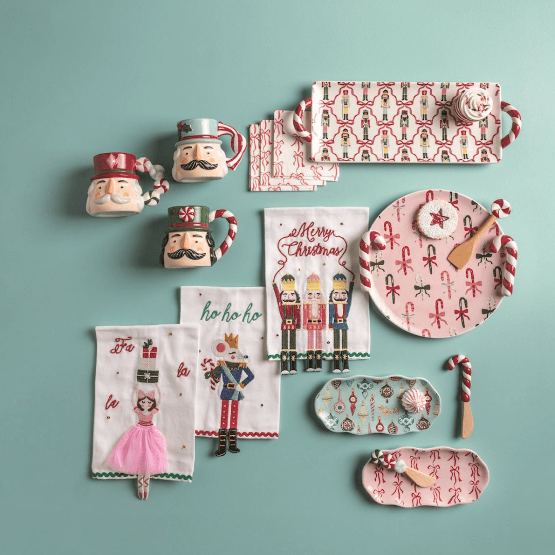 Mud Pie Nutcracker Candy Handle Mug - Mud Pie