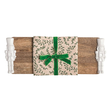 Mud Pie Nutcracker Hostess Board Set - Mud Pie