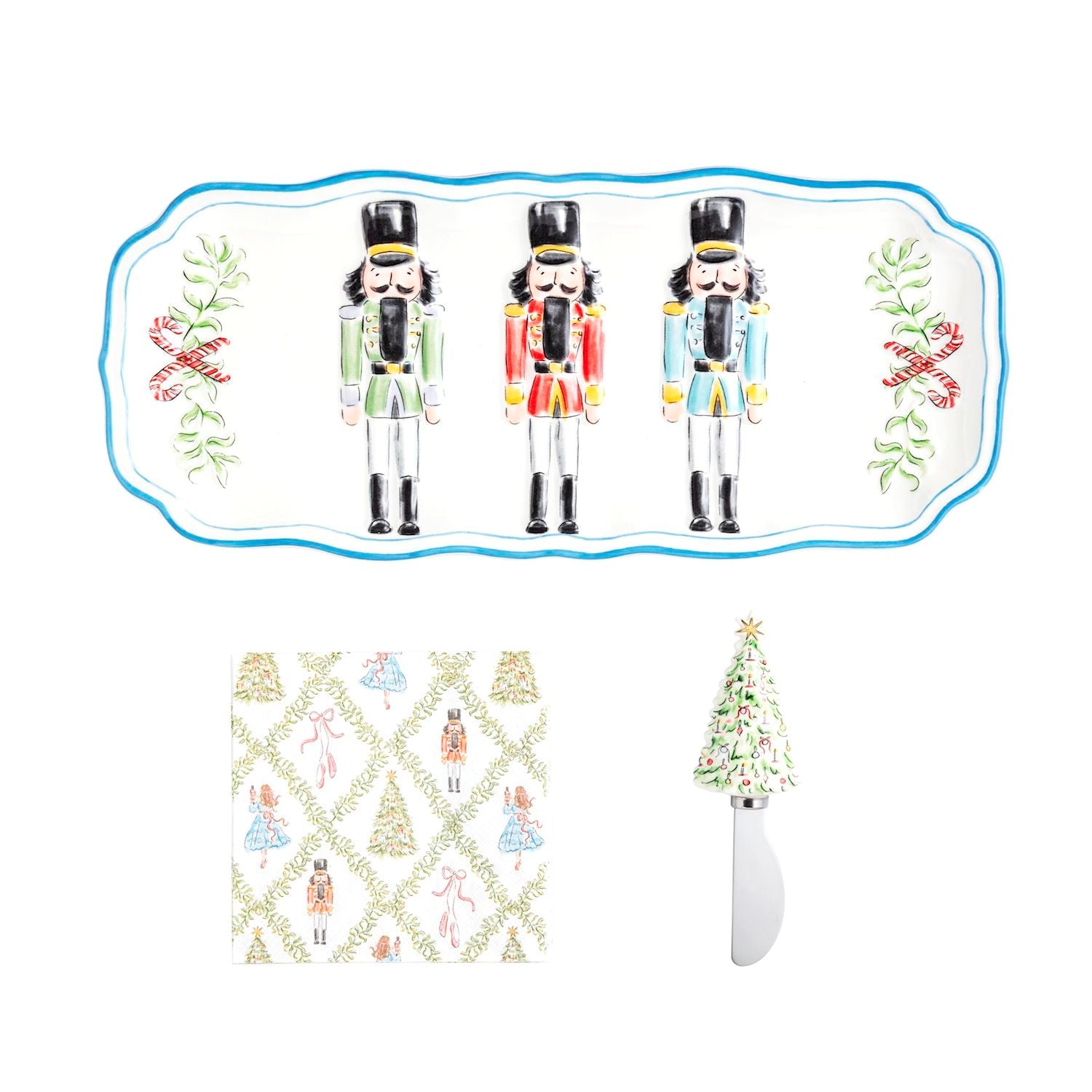 Mud Pie Nutcracker Hostess Set - Mud Pie