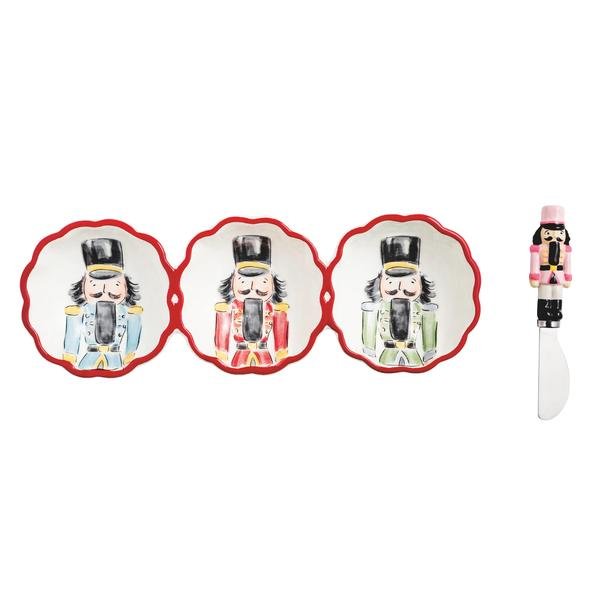 Mud Pie Nutcracker Triple Dip Set - Mud Pie