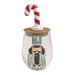 Mud Pie Nutcracker Wine Glass & Stopper Set - Mud Pie