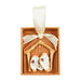 Mud Pie Oyster Nativity Ornament - Mud Pie