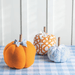 Mud Pie Patterned Pumpkins - Mud Pie