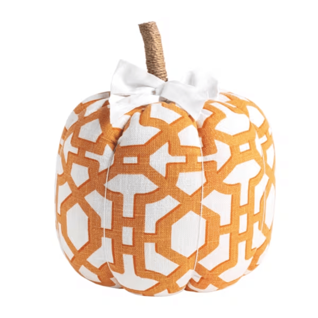 Mud Pie Patterned Pumpkins - Mud Pie