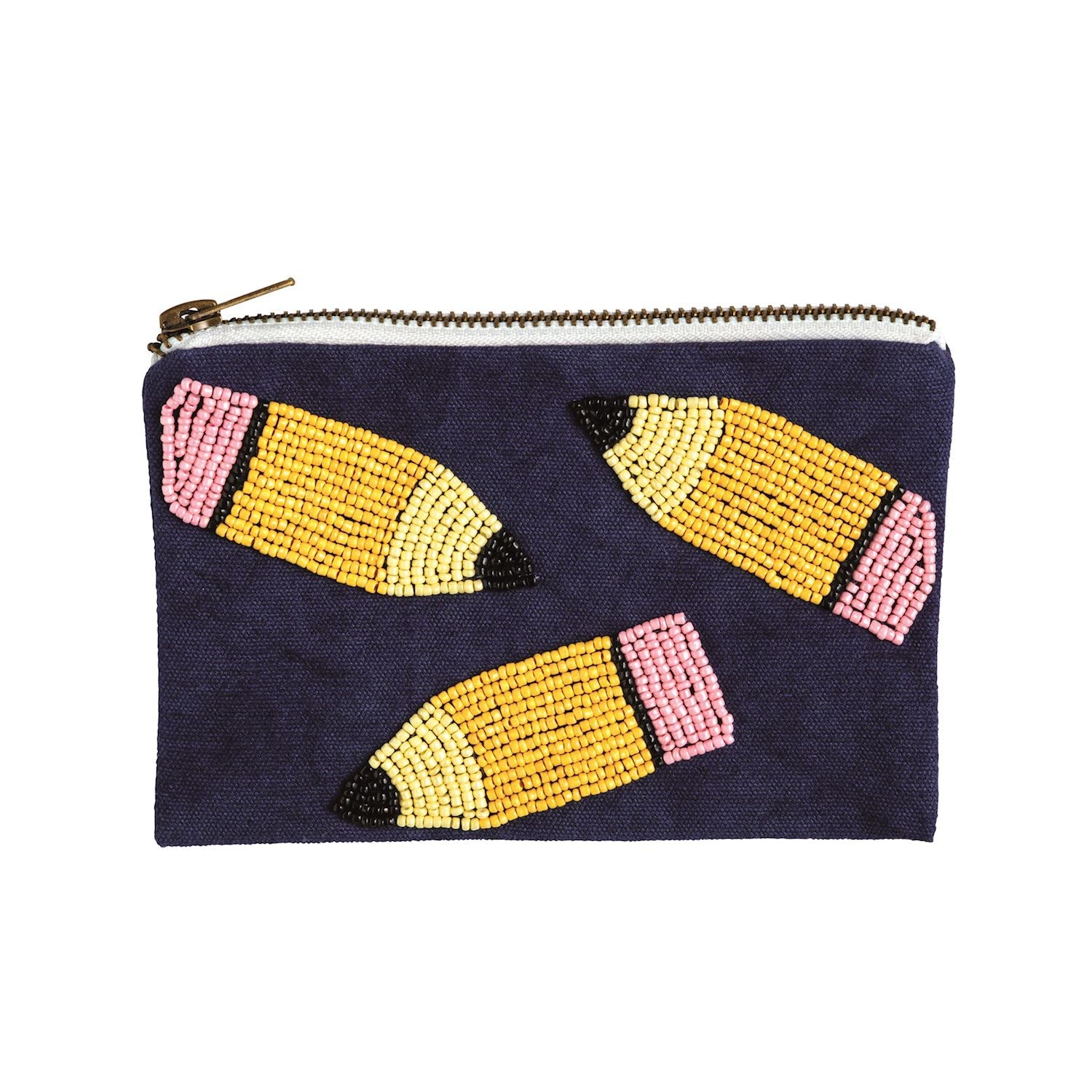 Mud Pie Teacher Beaded Pouch - Mud Pie