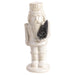 Mud Pie White Ceramic Nutcracker - Mud Pie