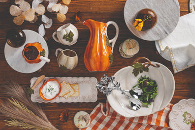Mud Pie White Pumpkin Bowl - Mud Pie