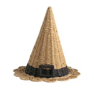 Mud Pie Woven Witch Hat - Mud Pie