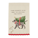 Mud Pie Xmas Dog Ric - Rac Towel - Mud Pie