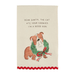 Mud Pie Xmas Dog Ric - Rac Towel - Mud Pie