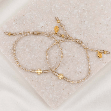 My Saint My Hero Together in Prayer Gold - My Saint My Hero