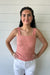 NikiBiki Lace Textured Square Top - NikiBiki