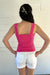 NikiBiki Lace Textured Square Top - NikiBiki