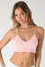 NikiBiki Textured Lace Triangle Cut-Out Bralette - NikiBiki