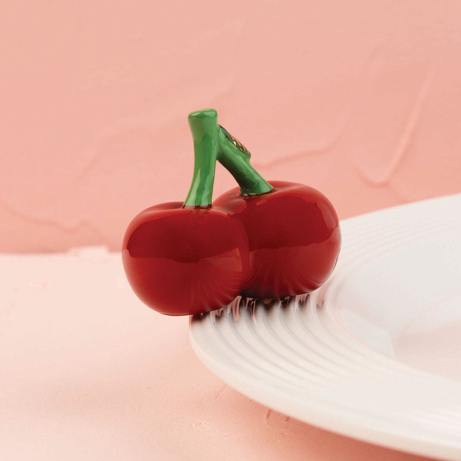 Nora Fleming Cheery Cherries Mini - Nora Fleming