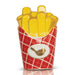 Nora Fleming Happy FryDay French Fries Mini - Nora Fleming