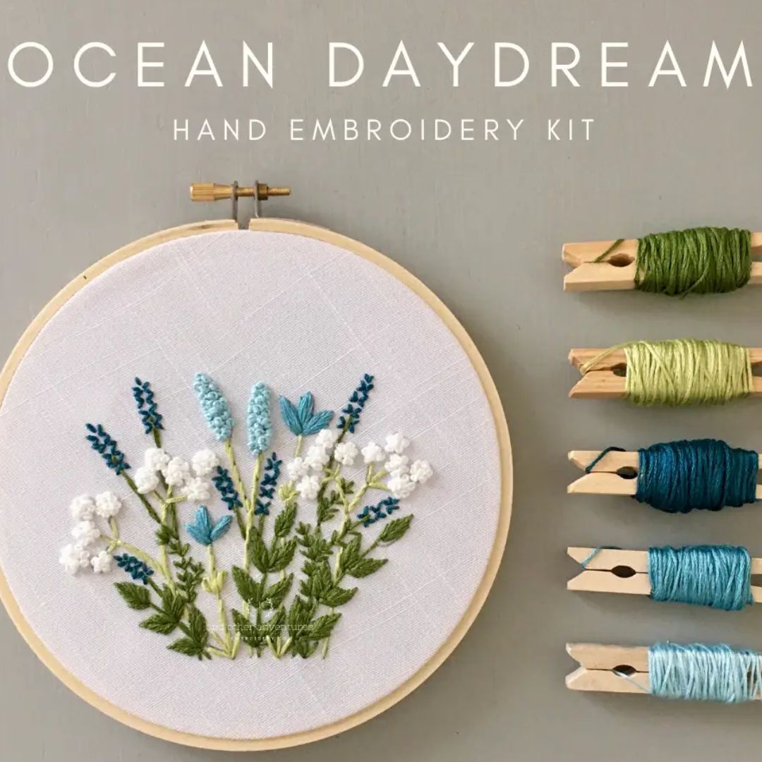 Ocean Daydream Beginner Embroidery Kit - And Other Adventures Embroidery Co
