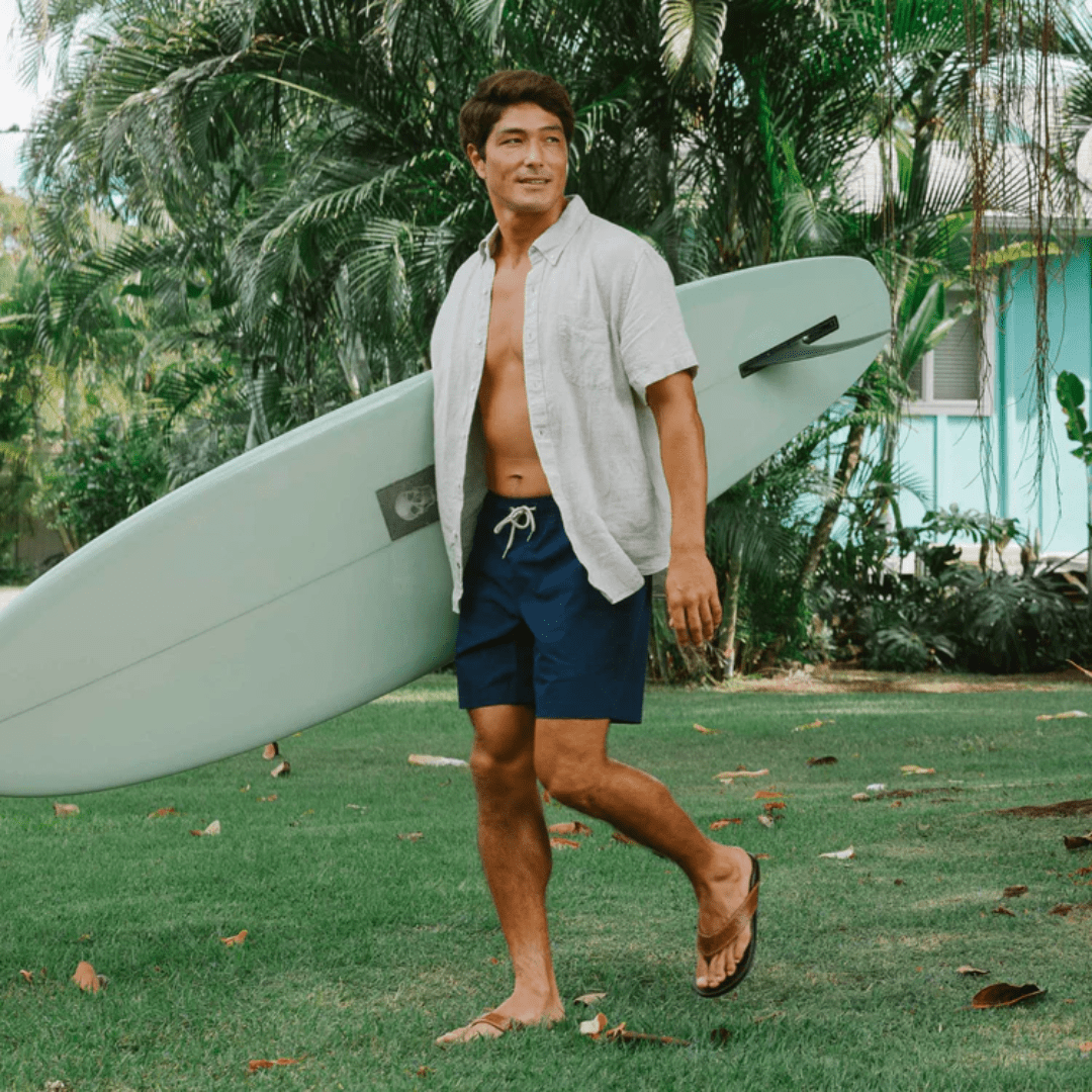 Olukai Hikianalia Sandal - Tan/Dark Java - Olukai