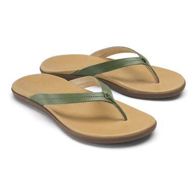 Olukai Honu Flip Flops - Green Olive/Golden Sand - Olukai