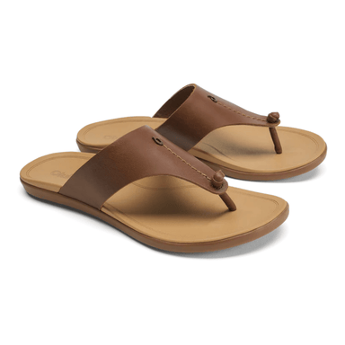 Olukai Ho'Opio Mele Flip Flops - Toffee/Warm Sand - Olukai