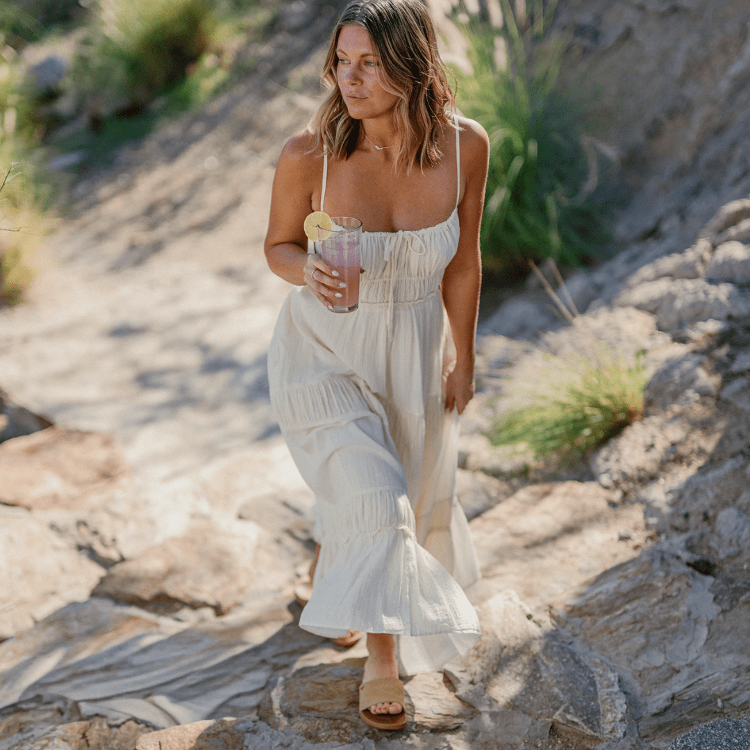 Olukai Kipe'a Pono Sandals - Sahara/Weave - Olukai