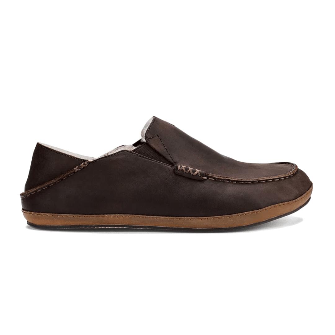 Olukai Moloa Slipper - Dark Wood - Olukai