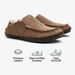 Olukai Moloa Slippers- Toffee/ Dark Wood - Olukai