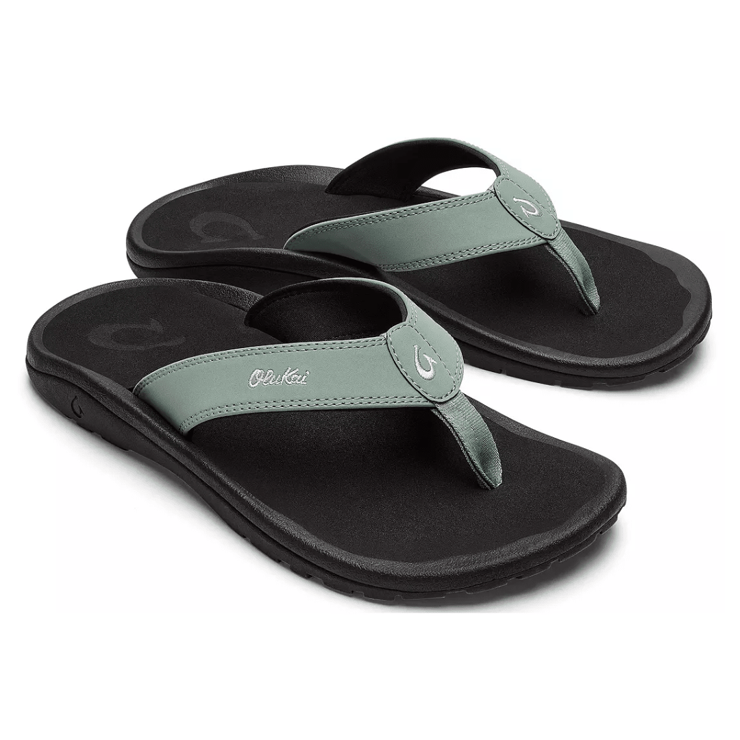 Olukai 'Ohana Flip Flop - Seagreen/Black - Olukai